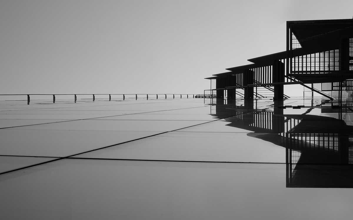 Abstract Boardwalk